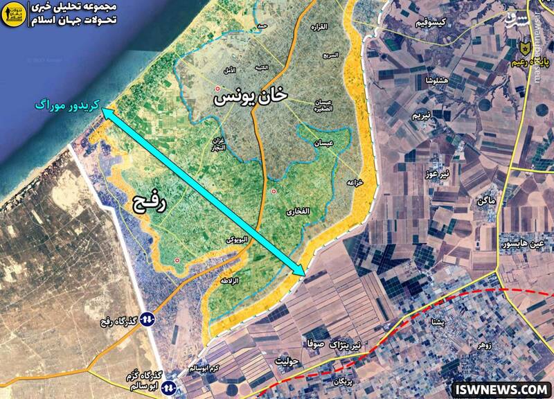 چرا محور موراگ در غزه مهم است؟