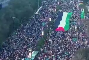 تظاهرات گسترده در پاکستان در حمایت از مردم غزه