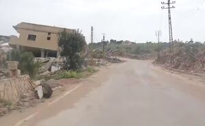 ویرانی شهر مرکبا لبنان پس از عقب نشینی رژیم صهیونیستی