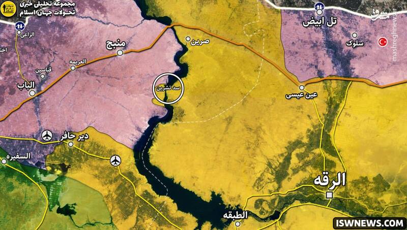 سد تشرین؛ منطقه بیطرف بین حکومت الجولانی و SDF