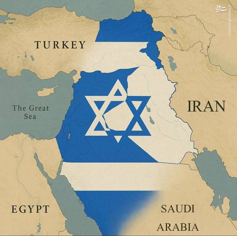اسرائیل حتی تو توهمات هم جرأت دستدرازی به مرزهای ایران رو نداره+ عکس