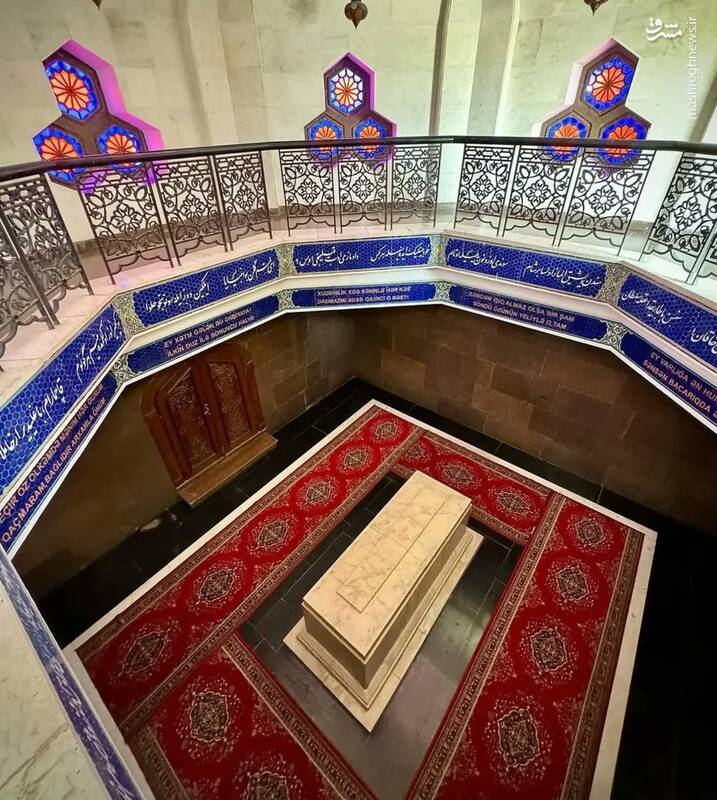 تصاویری از آرامگاه نظامی گنجوی