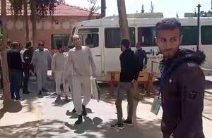 ۱۰ اسیر فلسطینی بعد از آزادی راهی بیمارستان شدند