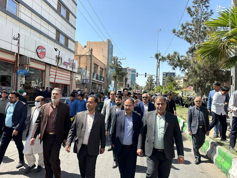 فیلم/ راهپیمایی زاهدانی‌ها در حمایت از مردم غزه