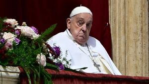 «پاپ» در پیام «عید پاک» خواستار آتش‌بس در «غزه» شد