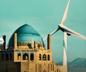 تحریم‌شکنی با نخستین توربین بادی ملی ایران + فیلم