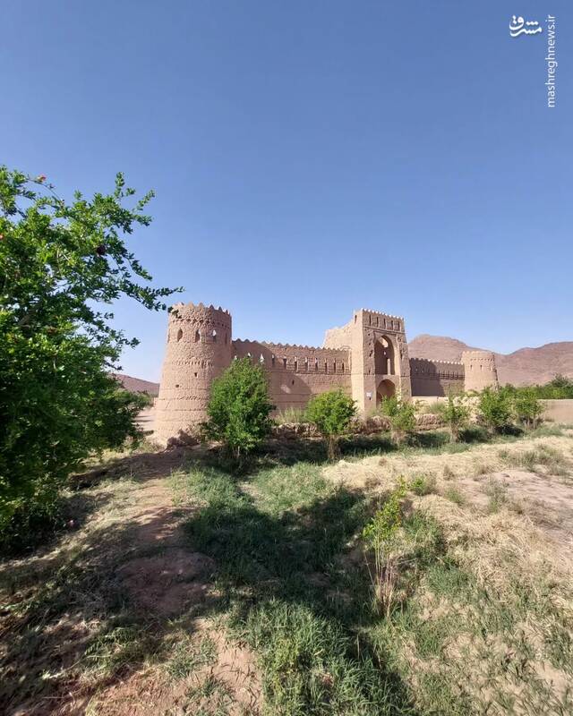 تصاویری از قلعه حسینی در شهر تفت
