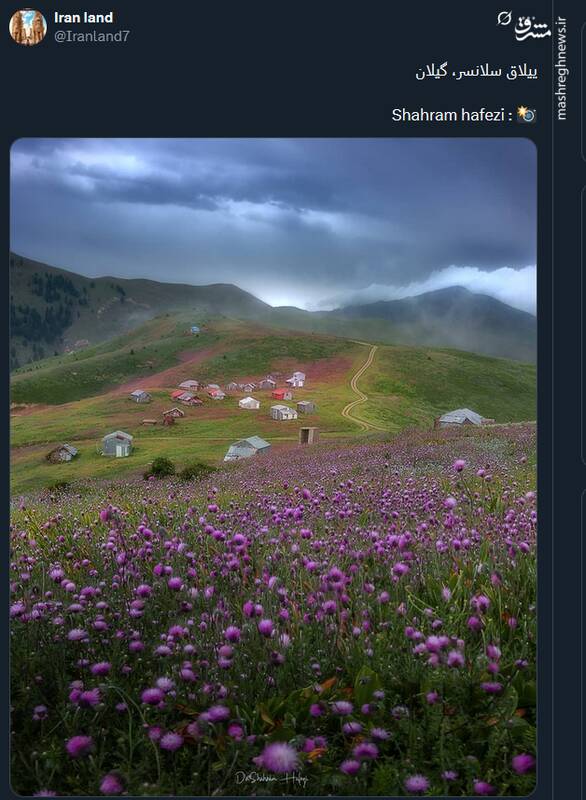 زیبایی‌های چشم نواز ییلاق سلانسر در گیلان+ عکس