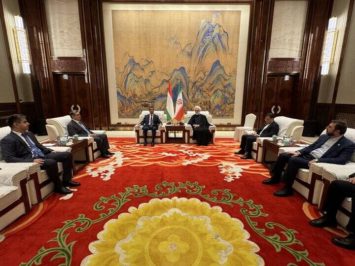 دیدار حجتالاسلام محسنیاژهای با عالیترین مقام قضایی تاجیکستان