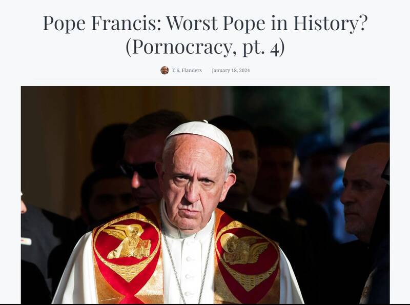 آیا فرانسیس بدترین پاپ تاریخ بود؟ +عکس