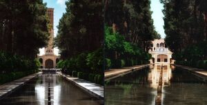 تصاویری از باغ جهانی دولت آباد