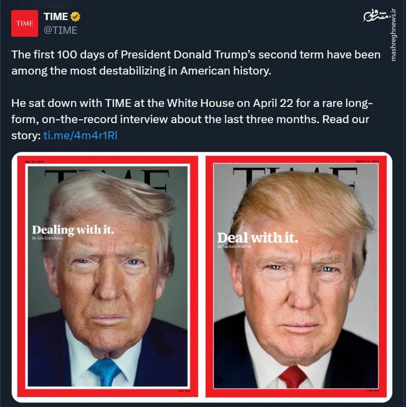 تایم: دوره ترامپ از بیثباتکنندهترین دورهها در تاریخ آمریکا بوده!