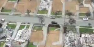 نمایی تکان‌دهنده از آثار باقی‌مانده آتش‌سوزی‌ها در کالیفرنیا