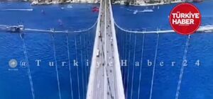 ویدئویی از پل بوغاز در لحظه  زلزله ۶/۲ ریشتری استانبول