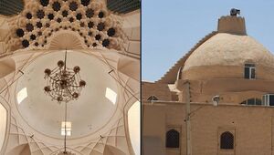 تصاویری از مسجد جامع ابراندآباد یزد