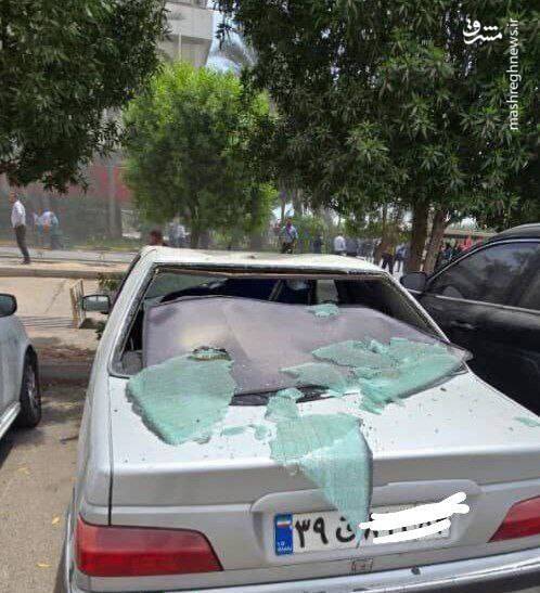 تصاویری از انفجار در بندر شهید رجایی