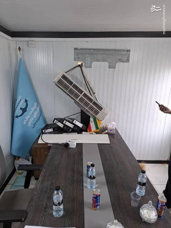 تصاویری از انفجار در بندر شهید رجایی