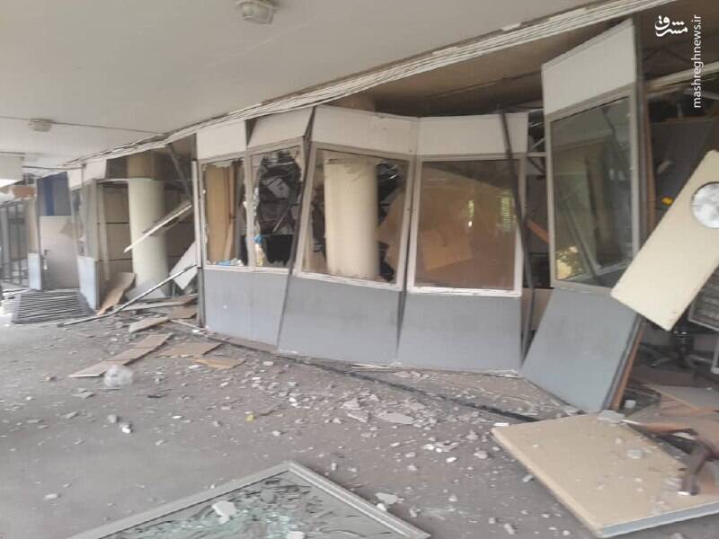 تصاویری از انفجار در بندر شهید رجایی