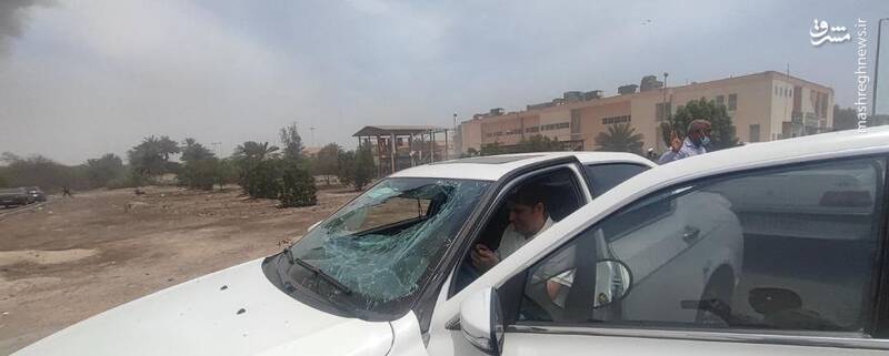 تصاویری از انفجار در بندر شهید رجایی