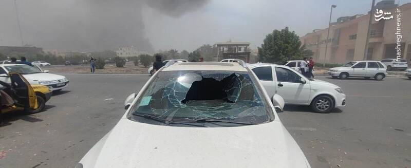 تصاویری از انفجار در بندر شهید رجایی