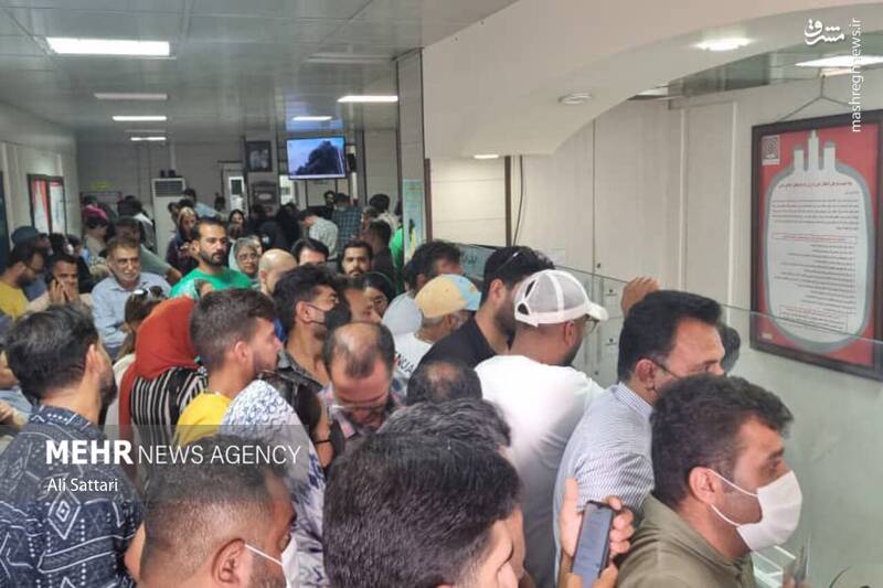 عکس/ حضور مردم بندرعباس در مرکز انتقال خون