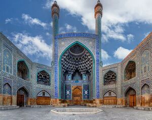 تصویری از شکوه مسجد جامع عباسی