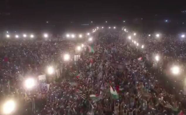 فیلم/ اجتماع میلیونی حامیان فلسطین در پاکستان
