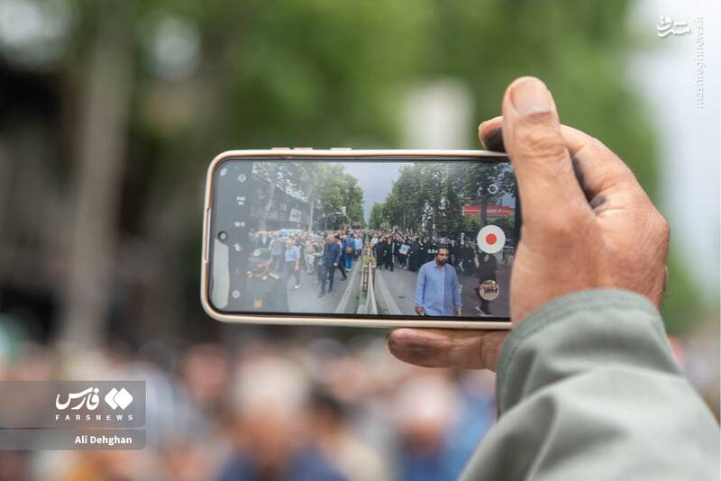 عکس/ تشییع محیطبان شهیدِ پارکملی گلستان