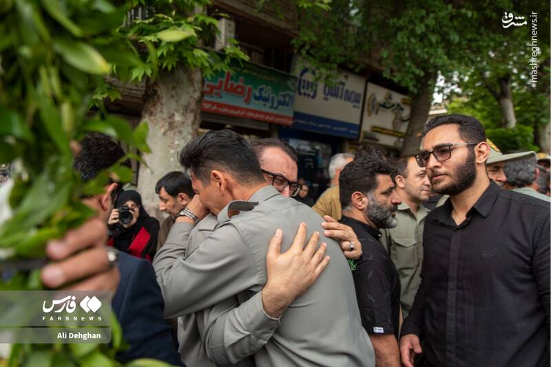 عکس/ تشییع محیطبان شهیدِ پارکملی گلستان