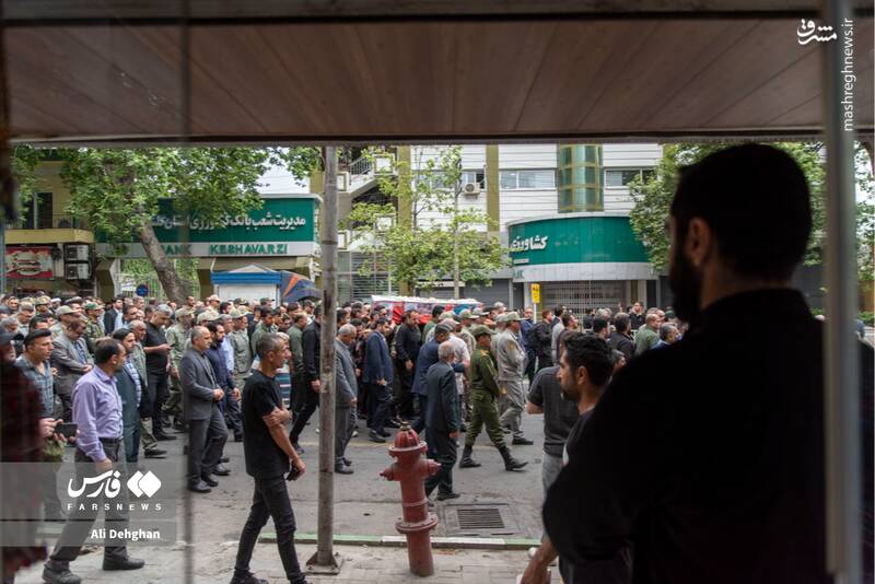 عکس/ تشییع محیطبان شهیدِ پارکملی گلستان