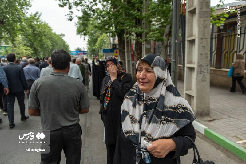 عکس/ تشییع محیطبان شهیدِ پارکملی گلستان