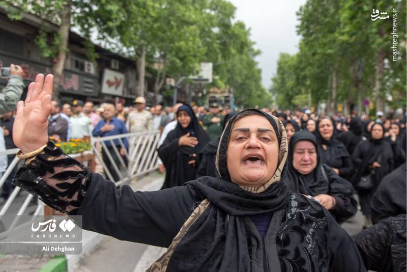 عکس/ تشییع محیطبان شهیدِ پارکملی گلستان