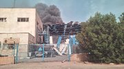 وضعیت بندر شهید رجایی بعد از انفجار