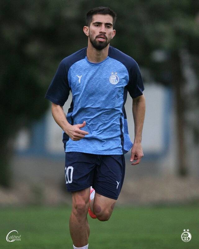 مهاجم مصدوم استقلال استارت زد +عکس