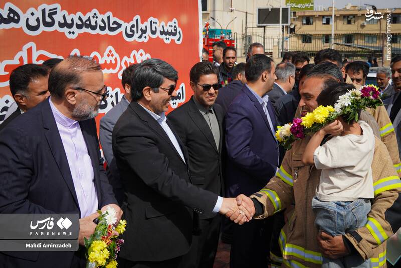 عکس/ بازگشت از دل آتش