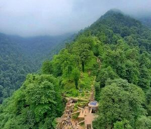 تصویری از زیبایی قلعه رودخان گیلان