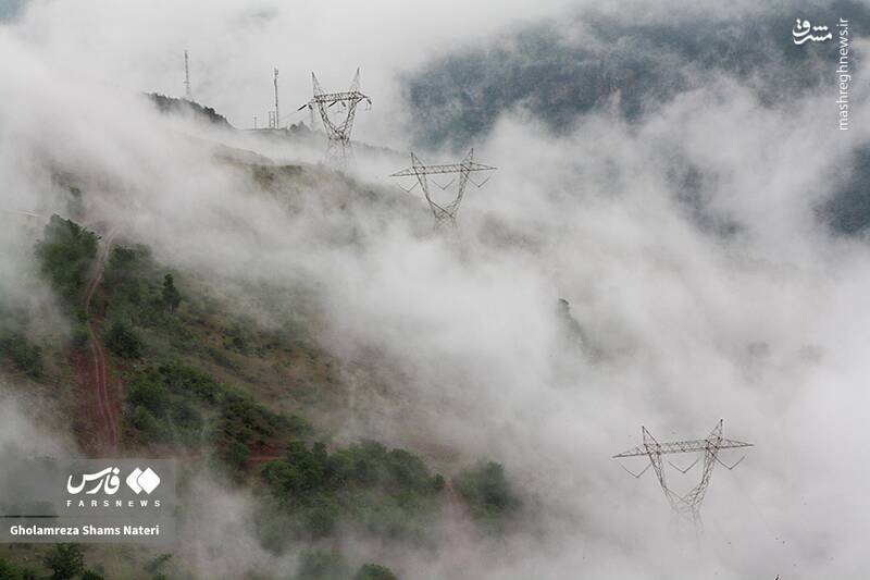 عکس/ بهشت اردیبهشت کوهستان چالوس