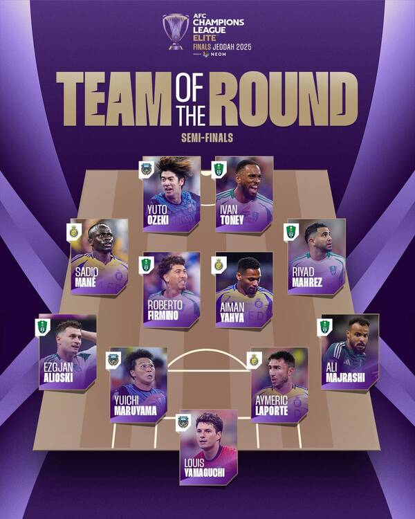 تیم منتخب آسیا بدون رونالدو و رئیس عربستان