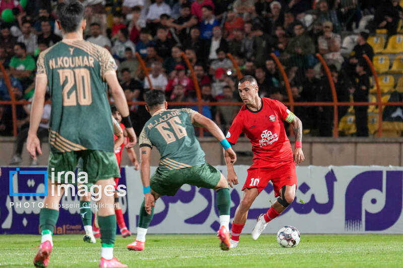 گزارش تصویری دیدار شمس آذر و تراکتور