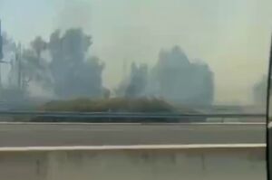 آتش‌سوزی مجدد در نزدیکی قدس اشغالی