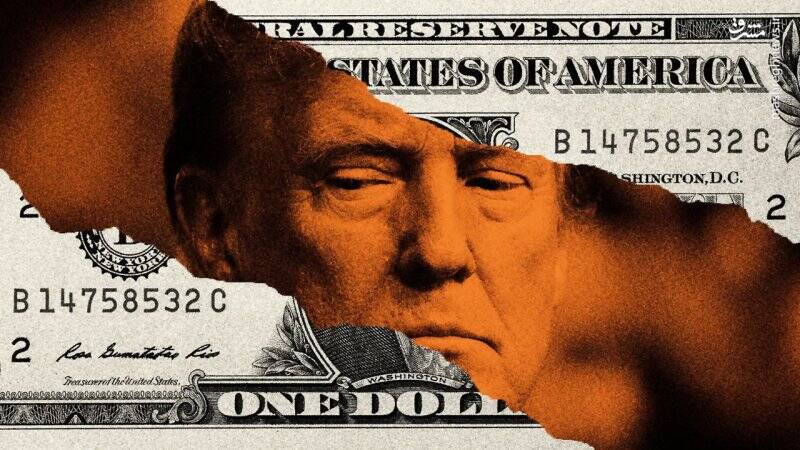 چگونه ترامپ دلار را از تخت سلطنت پایین می‌کشد؟