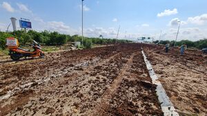 عکس/ اصابت موشک یمنی به فرودگاه بن‌گوریون