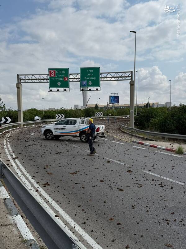 هدیه صبحگاهی انصارالله یمن به رژیم صهیونیستی/ فرودگاه بن گورین لرزید/ زخمی شدن چند صهیونیست در پی حمله موشکی +عکس و فیلم