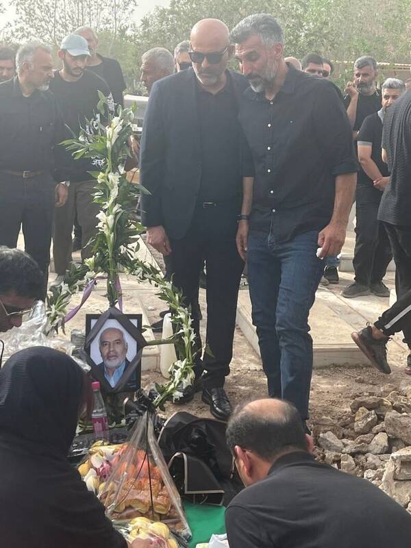 وداع یاغی با پدر +عکس