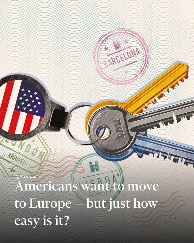 افزایش ۲۵۰ درصدی تمایل آمریکاییها برای مهاجرت به اروپا