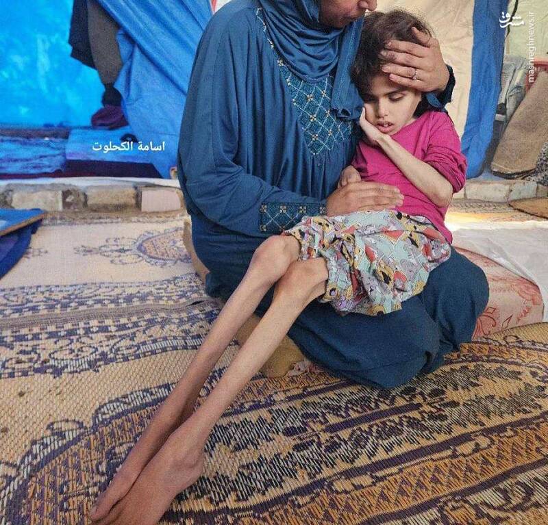 گرسنگی و محاصره جان کودکان غزه را می‌گیرد+ عکس