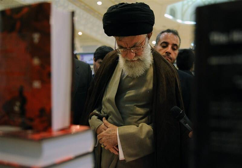 رهبر انقلاب , کتاب , بازار نشر , نمایشگاه کتاب ,