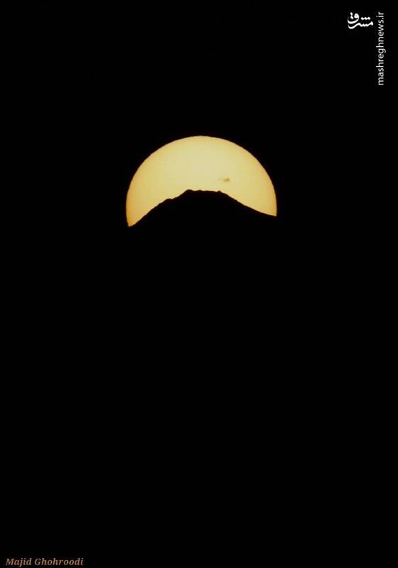 تصاویری رویایی از طلوع امروز خورشید بر فراز دماوند