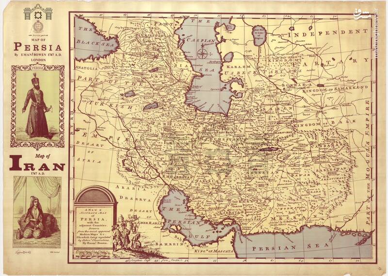 قالیباف چند نقشهٔ تاریخی خلیجفارس را منتشر کرد