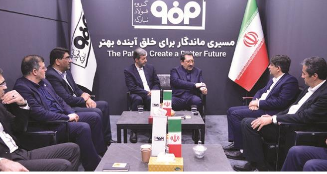 هدف‌گذاری یک میلیارد دلاری صادرات محصولات فولاد مبارکه به‌عنوان بزرگ‌ترین صادرکننده غیرنفتی کشور